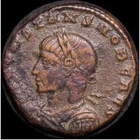 Ancient Rome (Imperial) 333-335CE Constans AE2 RIC VII 76 Fine
