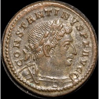Ancient Rome (Imperial) 310-313CE Constantine I AE2 RIC VI 855 good VF