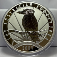 2009 Silver 1 Kilogram Kookaburra Specimen Coin