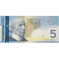 Canada 2006 5 Dollar Note P#101Aa Uncirculated
