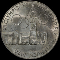 Austria 1976 Silver 100 Schilling KM#2927 Uncirculated