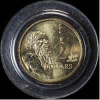 2018 $2 Coin Raphael Maklouf Effigy KM#101 Uncirculated Ex Anniversary Folder