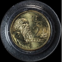 2018 $2 Coin 50th Anniversary of Decimal Currency KM#3265 Uncirculated Ex Anniversary Folder