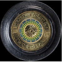 2018 $2 Coin Lest We Forget War Memorial Dome KM#2756 Uncirculated Ex Anniversary Folder