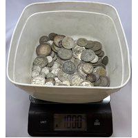 South Africa 1kg Kilo Bag of Mixed 1923 1950 (80% Pure) Silver Coins
