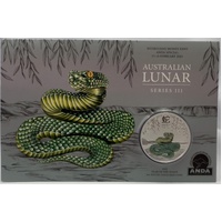 2025 Silver 1oz Green Snake - Melbourne Money Expo