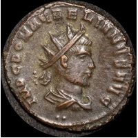 Ancient Rome (Imperial) 270-275CE Aurelian Antoninianus RIC V 328 about EF