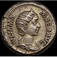 Ancient Rome (Imperial) 225 ~ 235CE Julia Mamaea Silver Denarius RIC IV 331 Good VF