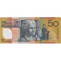 2003 $50 Note AA03 First Prefix Macfarlane/Henry R520aF Uncirculated