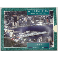 New Zealand 1999 5 Dollar Brilliant Uncirculated Coin Wellington Harbour Capital