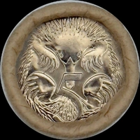 1987 5 Cent Mint Roll (Heads / Tails)