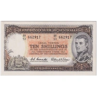 1961 Ten Shilling Coombs/Wilson R17 PMG 64 Choice Uncirculated