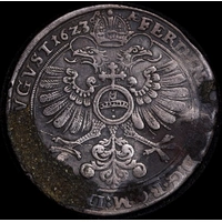 Germany (Frankfurt) 1623 Silver Thaler KM#65.1 ex Batavia Shipwreck Fine