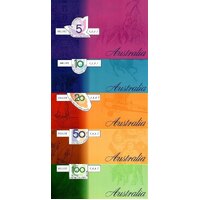 1997 Annually Dated Banknote Set - Deluxe (Black Serials)