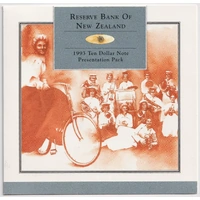 New Zealand 1993 10 Dollar Uncut Vertical Pair  Uncirculated