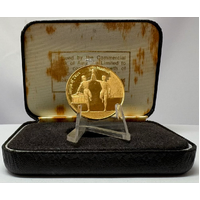 1976 Gold Medallion Australian Olympic Team Montreal