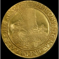 1604 ~1605 Gold Unite James I (Second Bust) S#2618 Fine