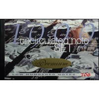 1999 Annually Dated Banknote Set Premium Red Serials