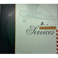 1997 20 Dollar Deluxe Note & Stamp Set - Emergency Services