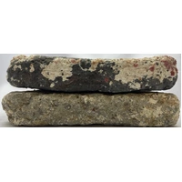 Pair of Ballast Bricks (Brown & Grey) ex Batavia Shipwreck