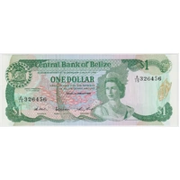 Belize 1987 $1 Pick# 46 Uncirculated