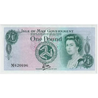 Isle of Man 1983 1 Pound Pick# 38 Uncirculated