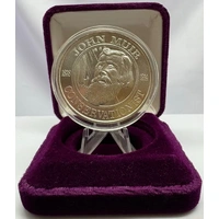 USA 1990 Silver 1oz Medallion Yosemite National Park Centennial