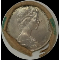 1973 20 Cent Coin Mint Roll Heads/Tails