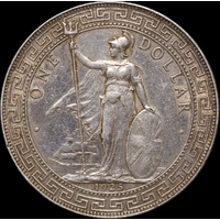 Great Britain 1925 Silver Trade Dollar KM#T5 good VF