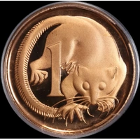 1966 One Cent Proof Coin PCGS PR68DCAM