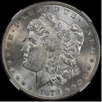 United States 1878-S Silver Morgan Dollar NGC MS63