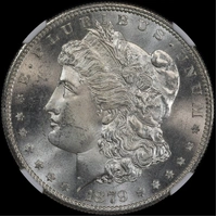 United States 1879-S Silver Morgan Dollar NGC MS63