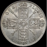 1915 Florin George V S#4012 Uncirculated
