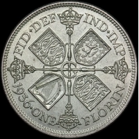 1936 Florin George V S#4038 Uncirculated