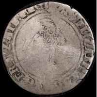 1558 ~ 1560 Silver Shilling Elizabeth I Ist Issue S#2555 Very Good