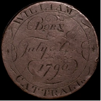 1797 Engraved Cartwheel Twopence good Fine