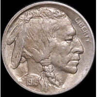 United States 1915-S Buffalo Nickel good EF