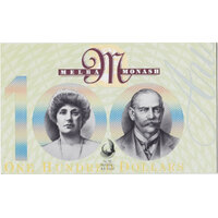 1996 100 Dollar First Day of Issue Folder Standard