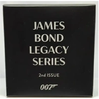 Tuvalu 2022 Silver One Ounce Coloured Proof James Bond Legacy - Roger Moore 