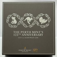 2024 Silver 1oz Proof Coin 125th Anniversary