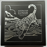 2022 Silver 1oz Proof High Relief Coin Lunar Tiger