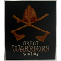 Tuvalu 2010 Silver 1 Dollar Proof Coin Great Warriors Viking