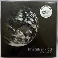 2008 Fine Silver Proof Coin Set Year of the Planet Berlin Money Fair