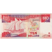 Singapore 1988 10 Dollars P#20 Uncirculated