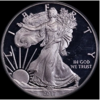 United States 2017-W Silver Eagle 1oz First Strike PCGS PR70DCAM
