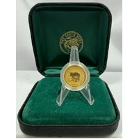 2007 Gold 1/10 Ounce Unc Coin Lunar Year of the Pig