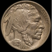 United States 1923-S Buffalo Nickel good EF