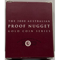 2000 Tenth Ounce Gold Proof Coin Kangaroo