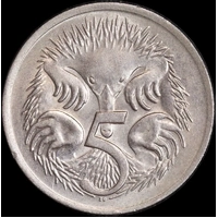1972 5 Cent Coin Uncirculated