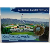 2009 1 Dollar Uncirculated Coin Celebrate Australia ACT